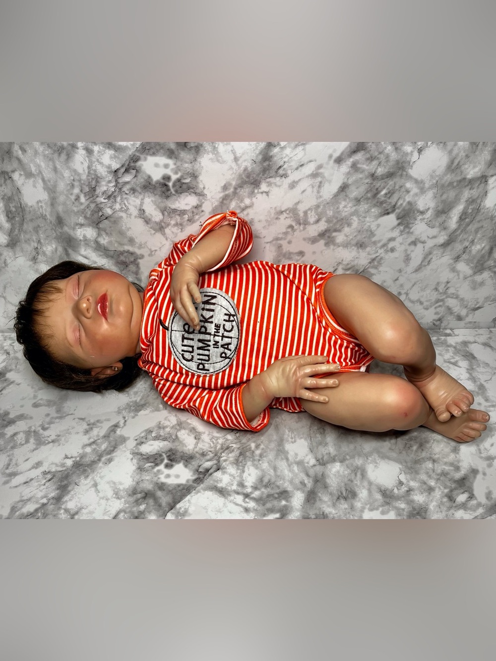 Bonnie Brown 2020 Hyper Realistic Vinyl Fabric Soft Body Baby Girl Doll Reborn